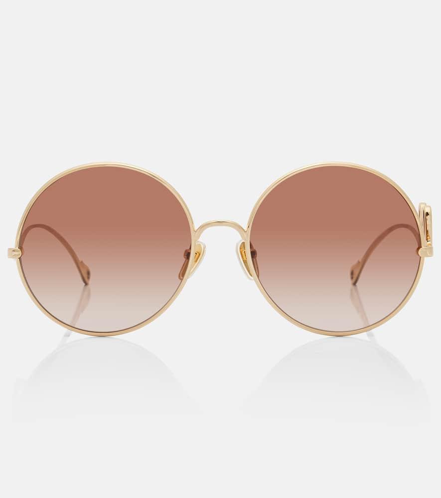 chloé chloé iconic round sunglasses