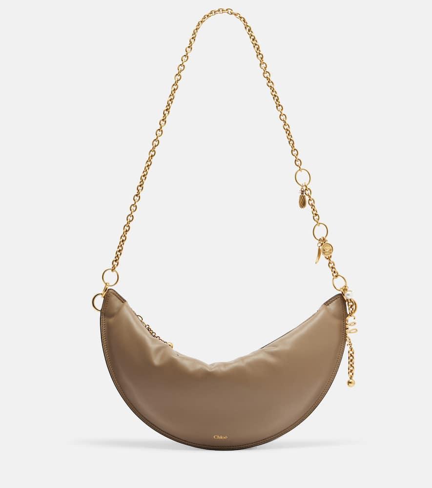 chloé chloé icons leather shoulder bag