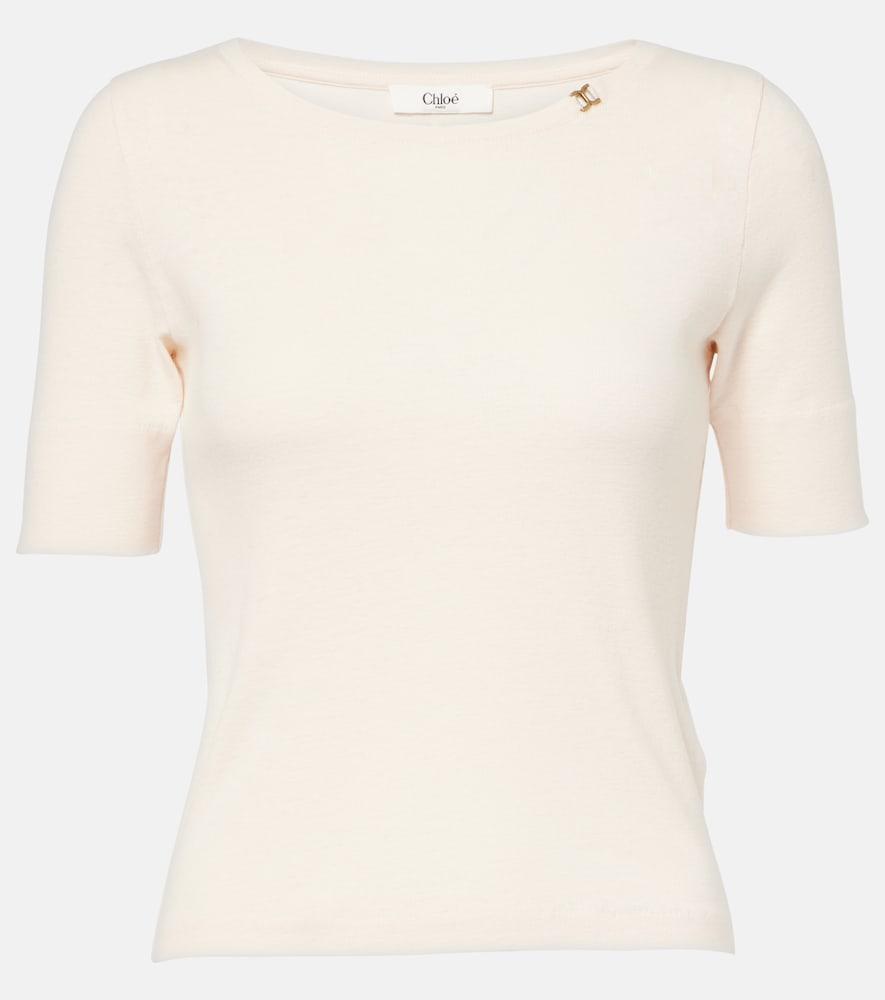 chloé cotton jersey t