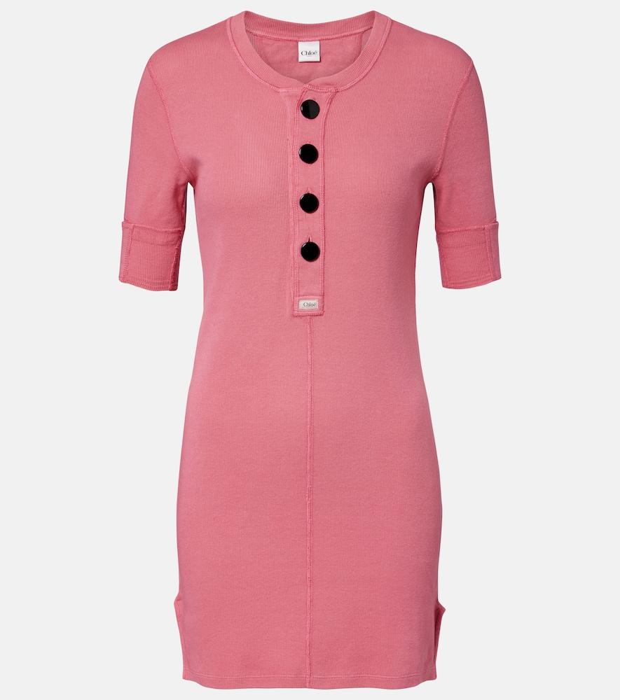 chloé cotton minidress