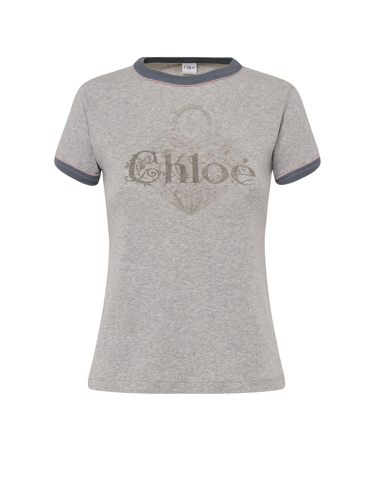 chloé cotton t-shirt