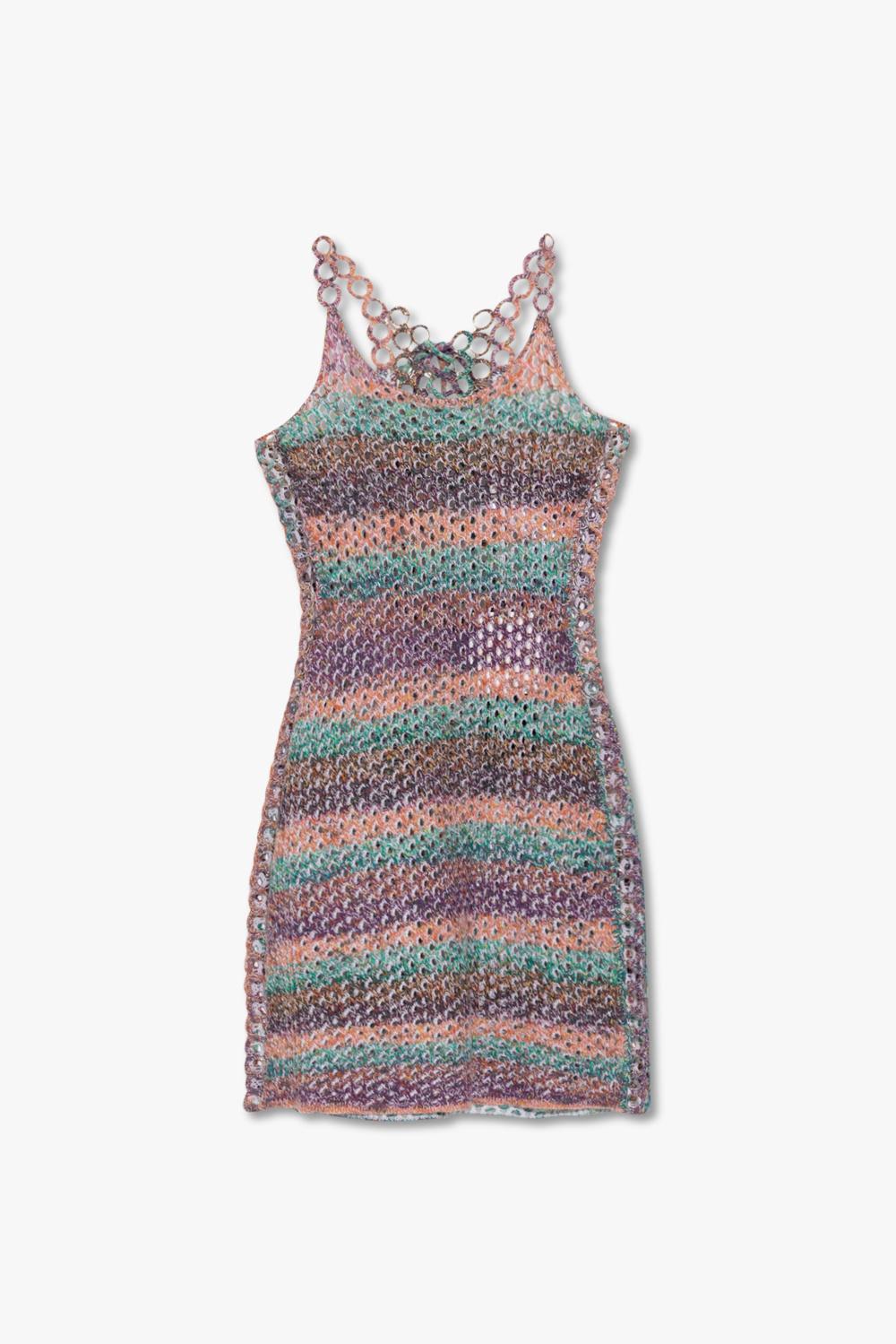 chloé crochet tank dress