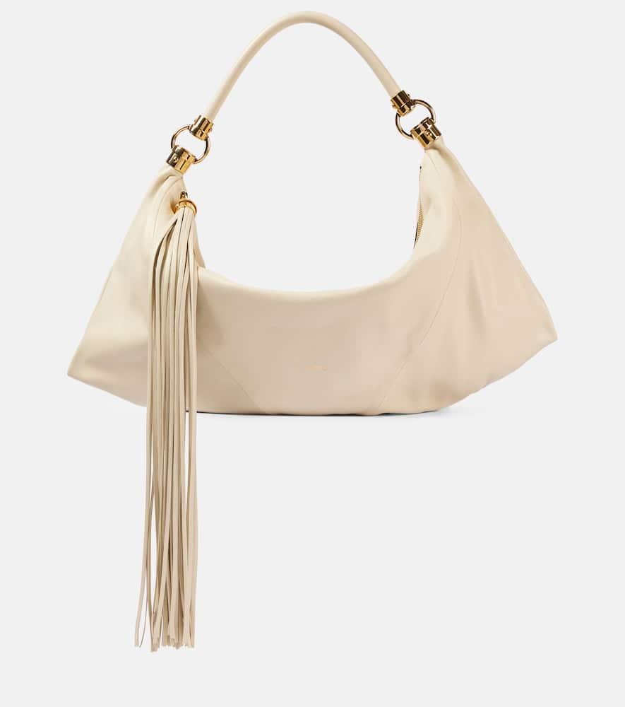 chloé foulard medium leather shoulder bag