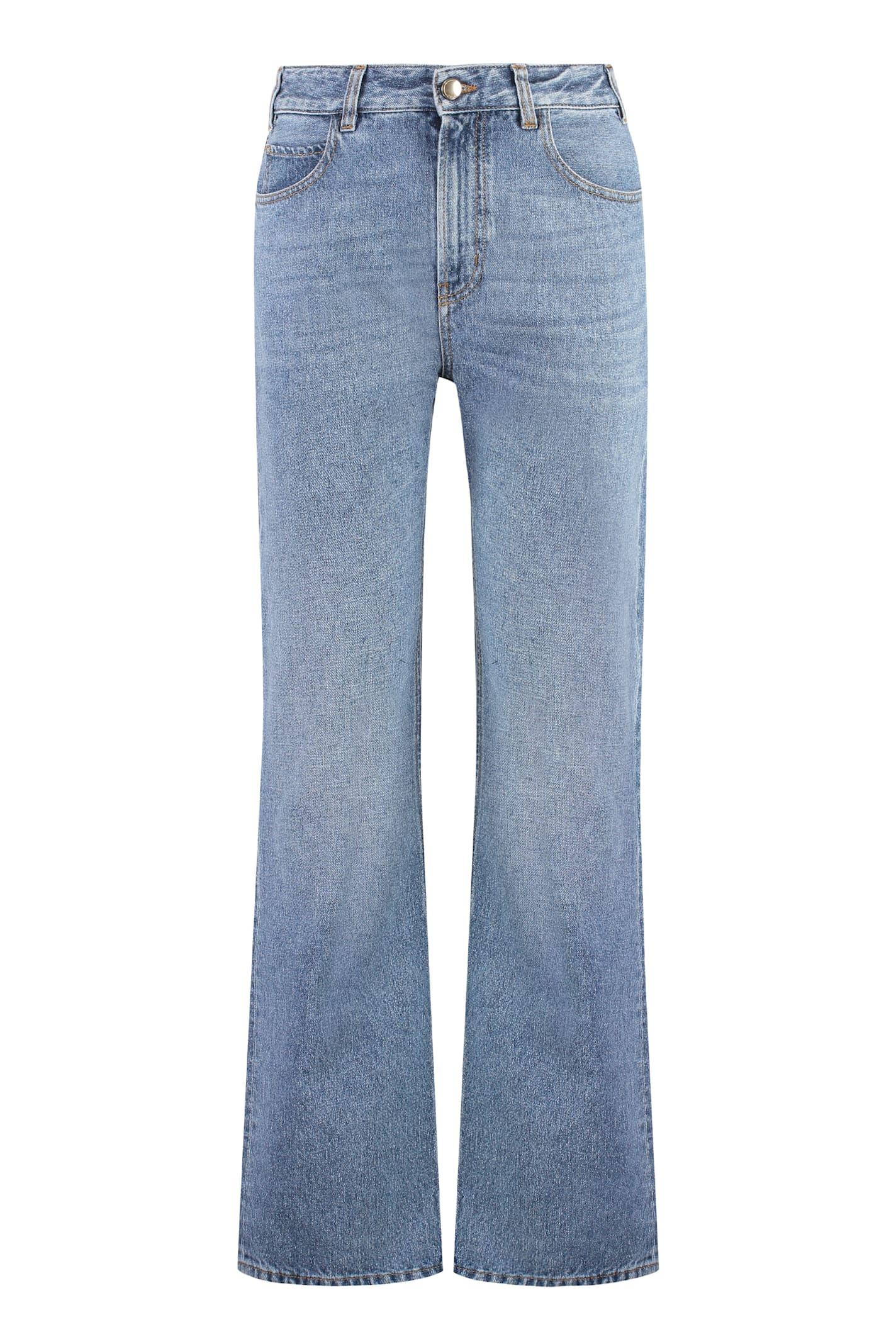 chloé high-rise boyfriend jeans