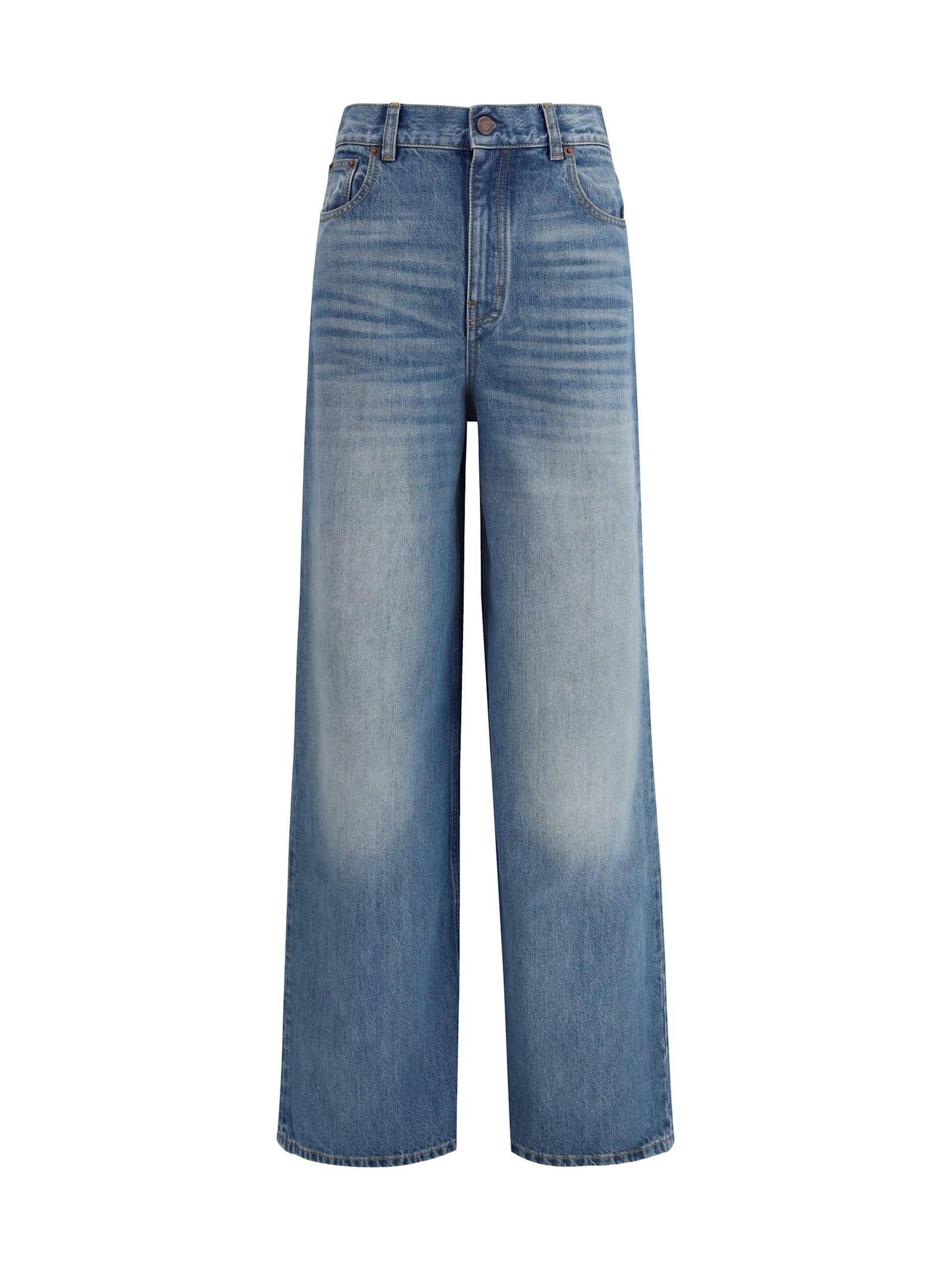 chloé high-rise wide-leg jeans