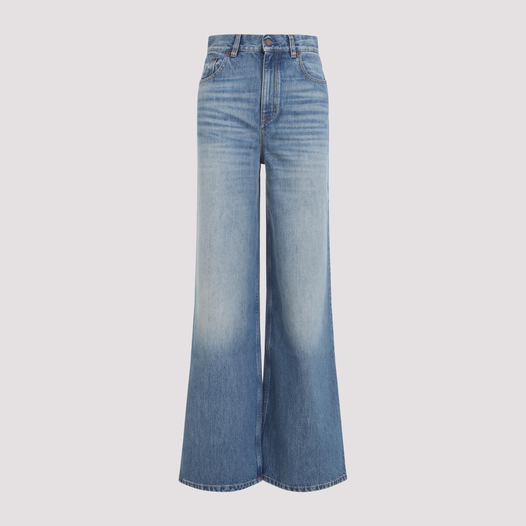 chloé jeans blue cotton - women
