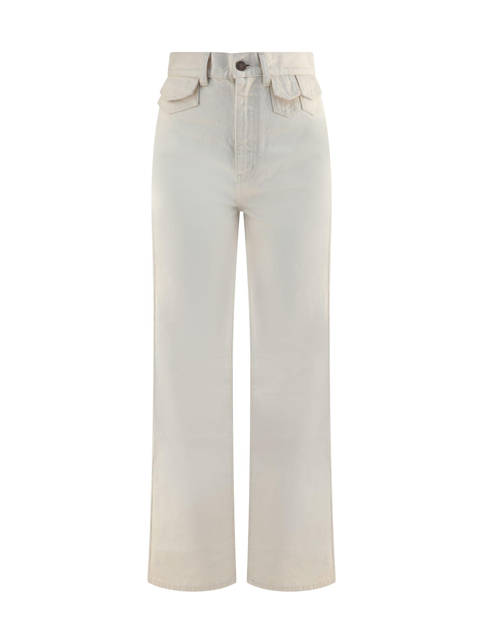 chloé jeans with mini pockets