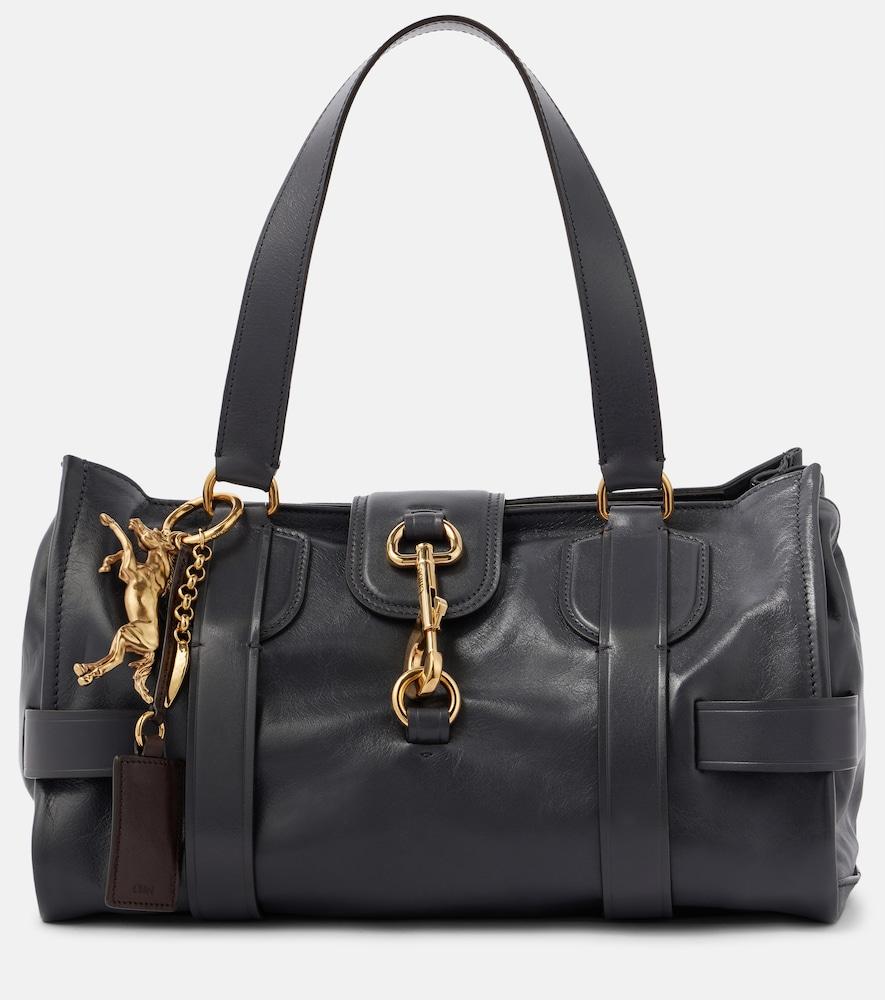 chloé kerala 25 large leather shoulder bag