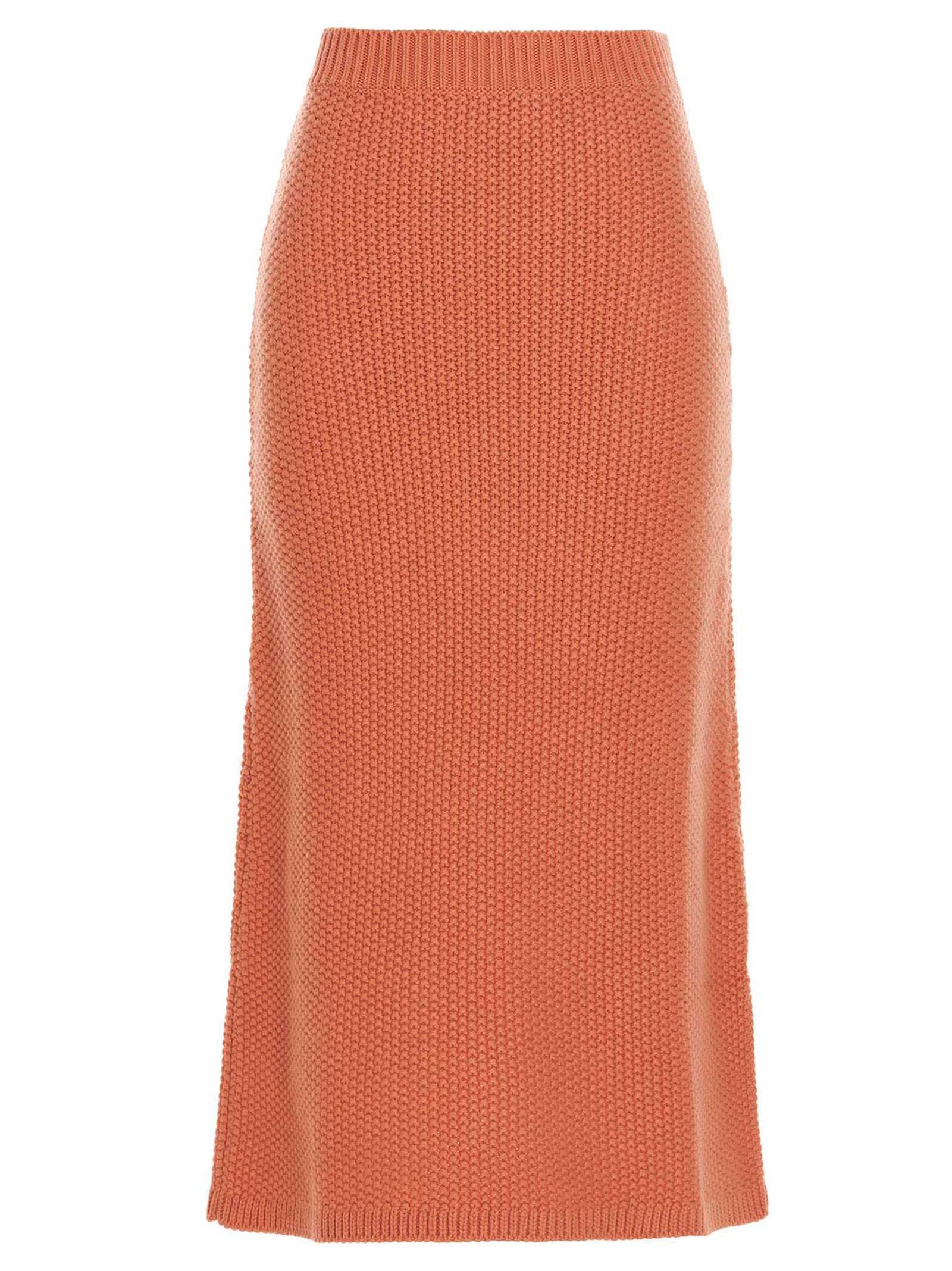 chloé knit long skirt
