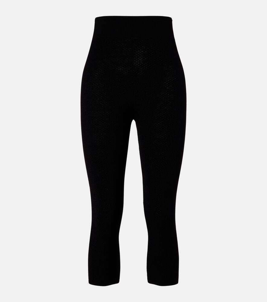 chloé knitted capri pants