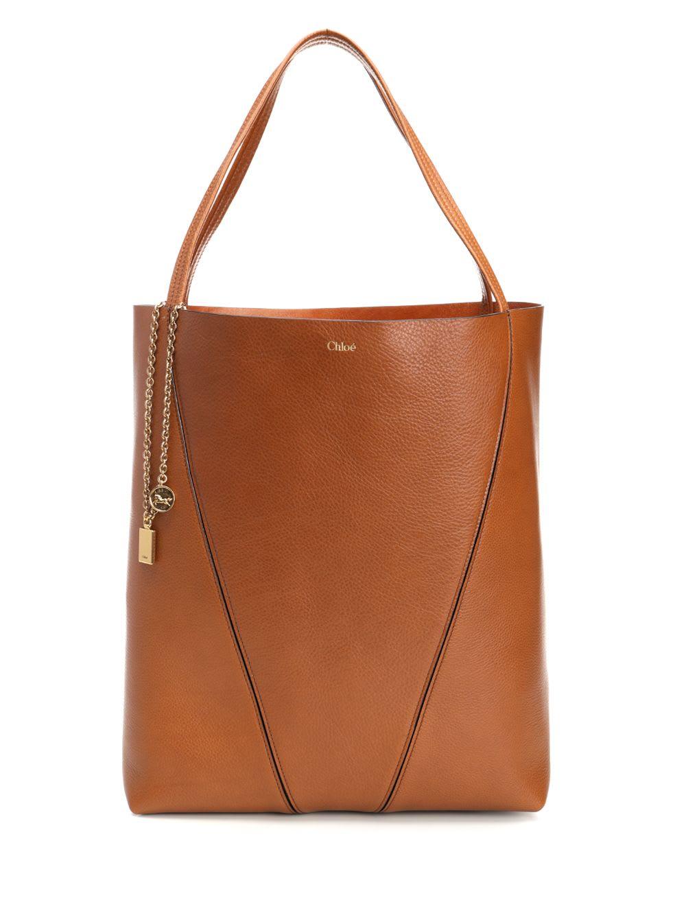 chloé large spin tote bag