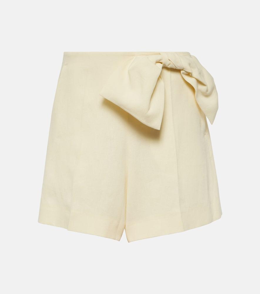chloé linen shorts