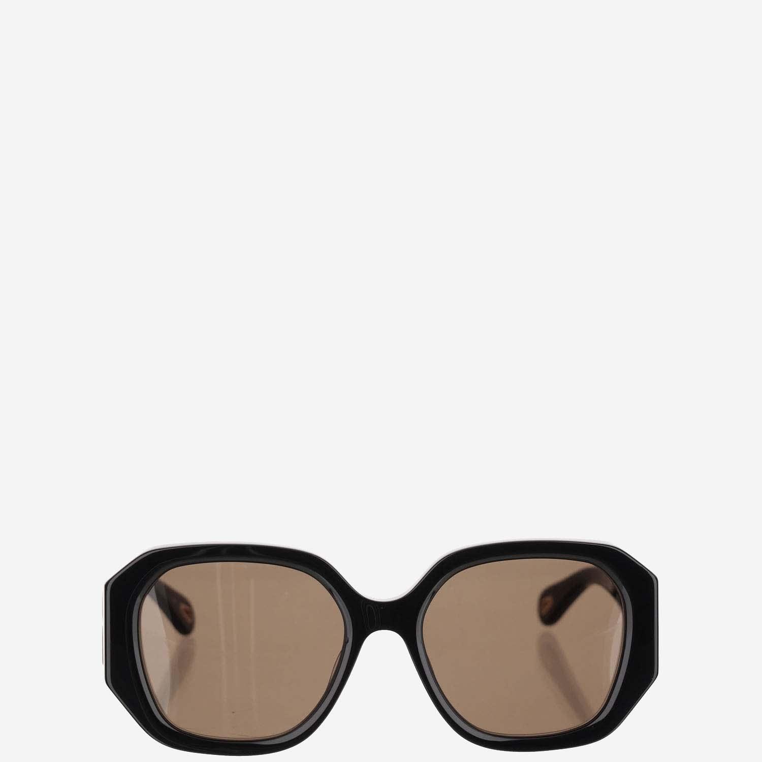 chloé logo sunglasses