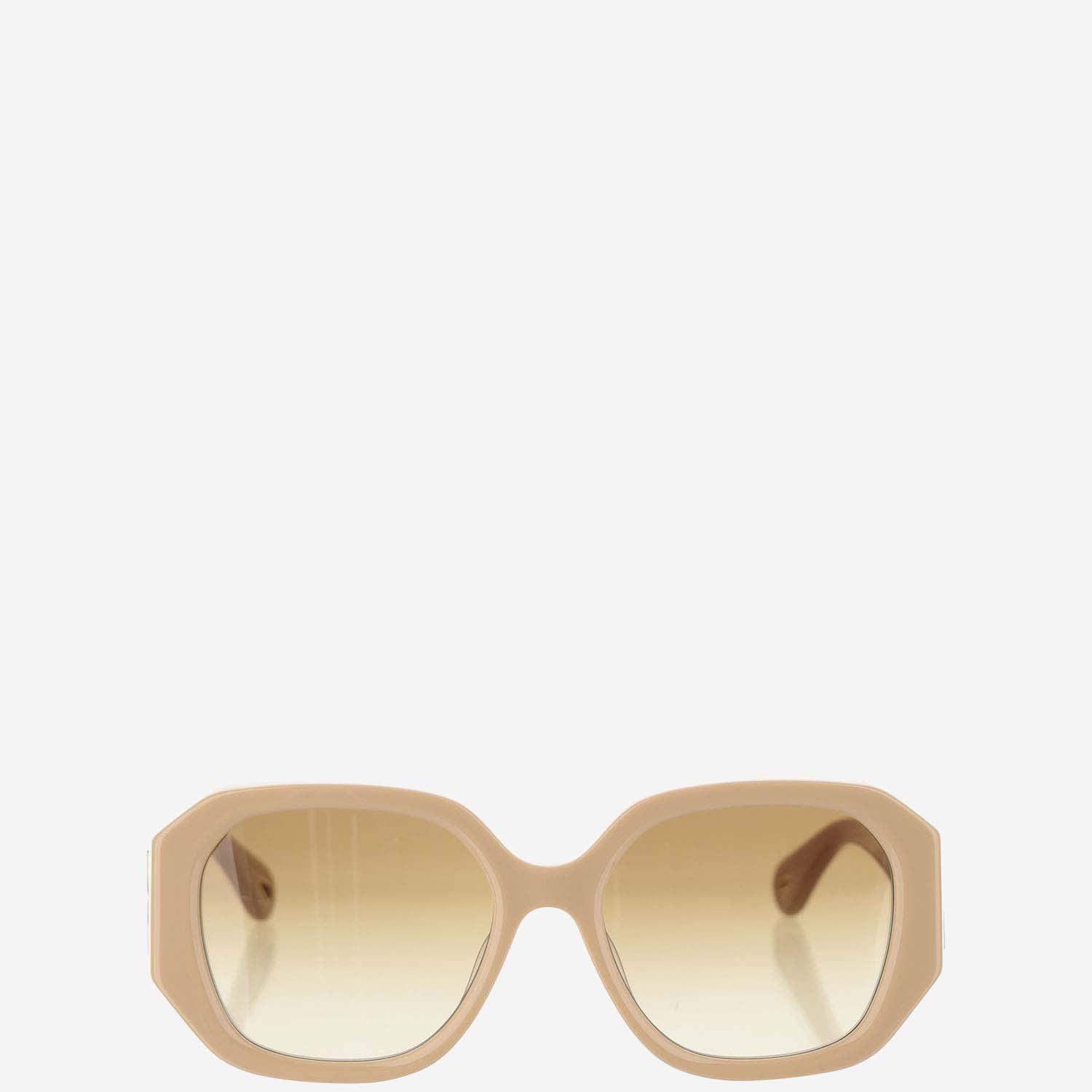 chloé logo sunglasses