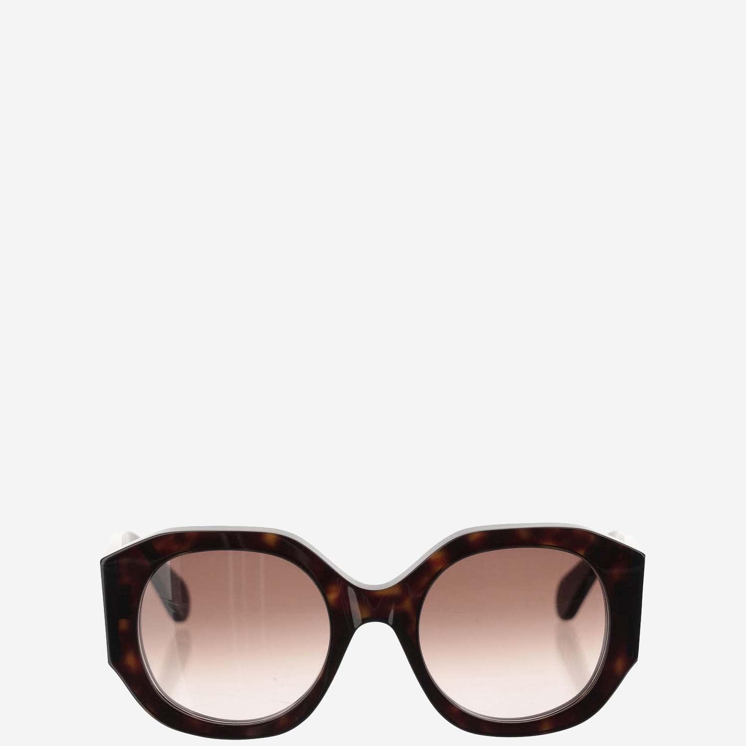 chloé logo sunglasses
