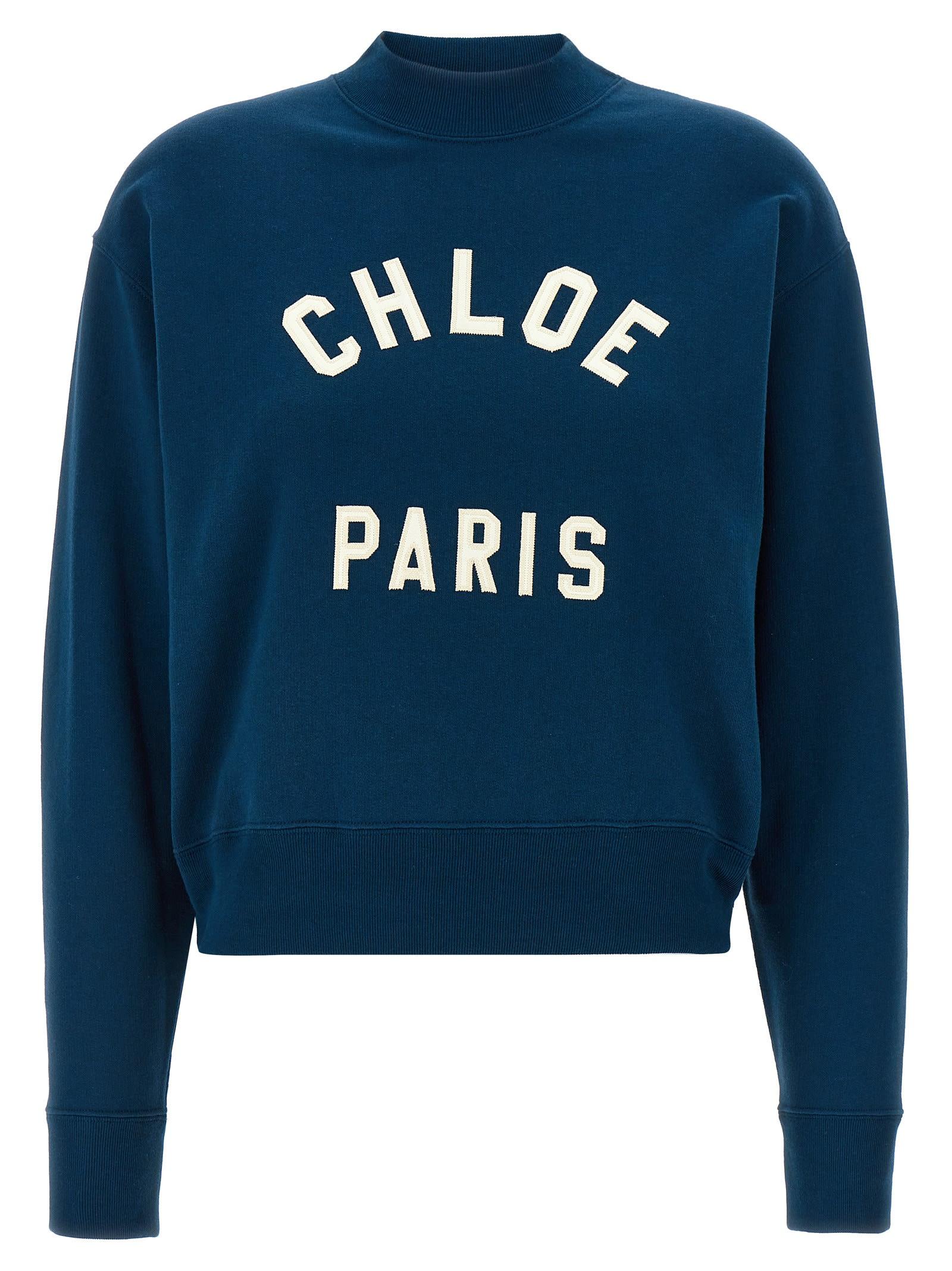 chloé logo sweatshirt