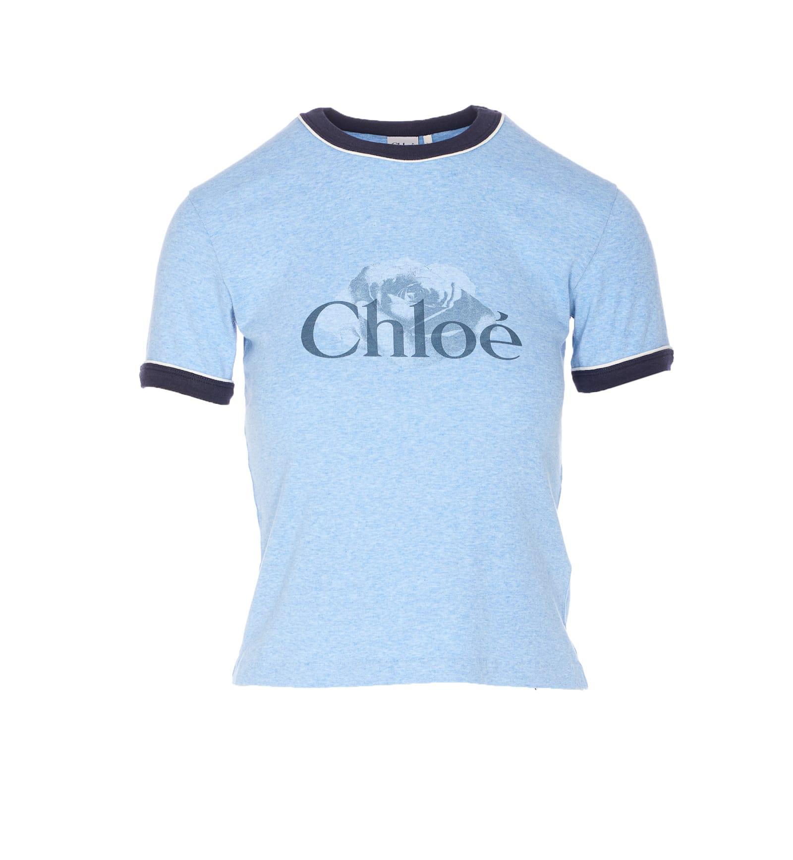 chloé logo t-shirt