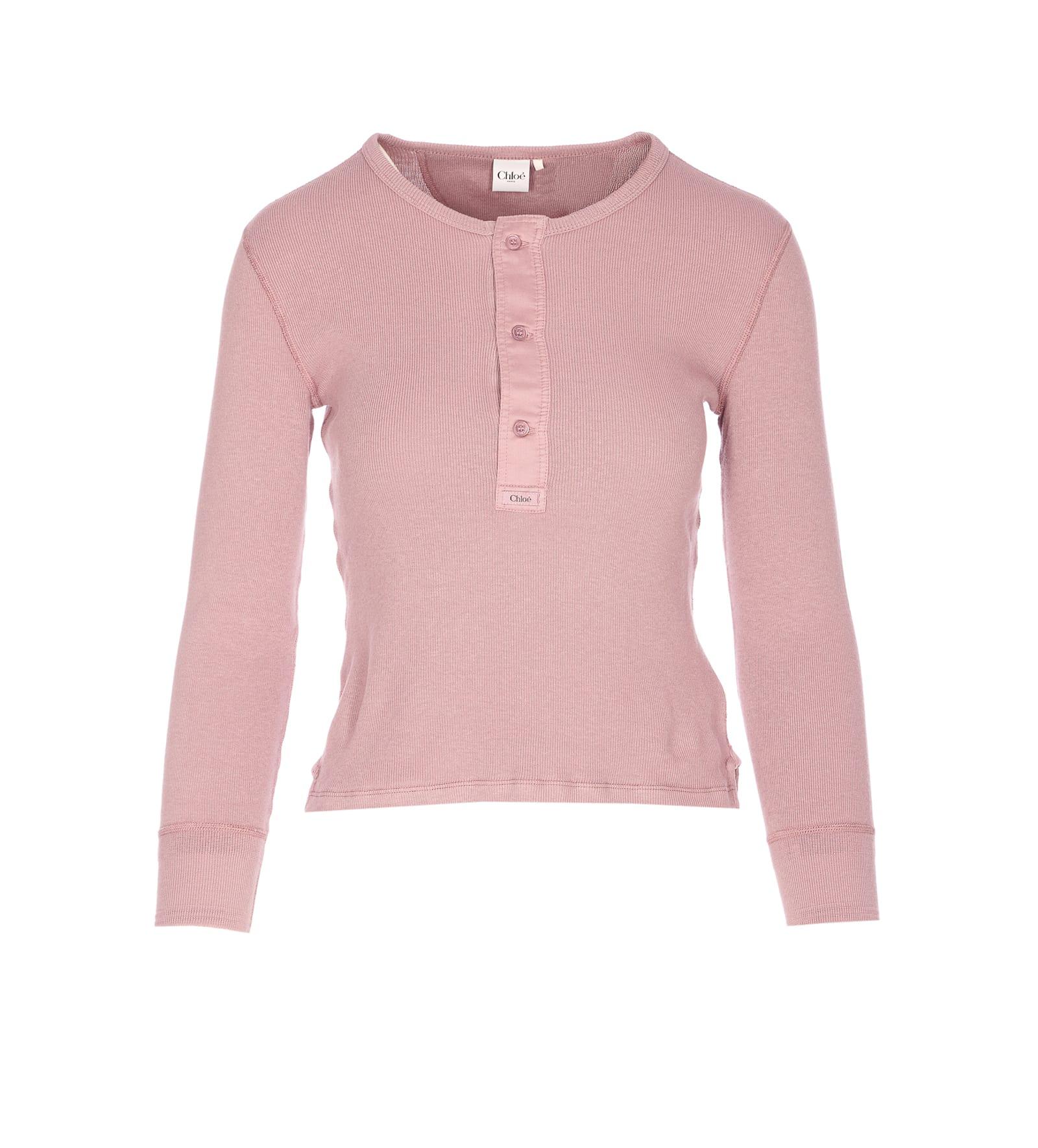 chloé long sleeves top