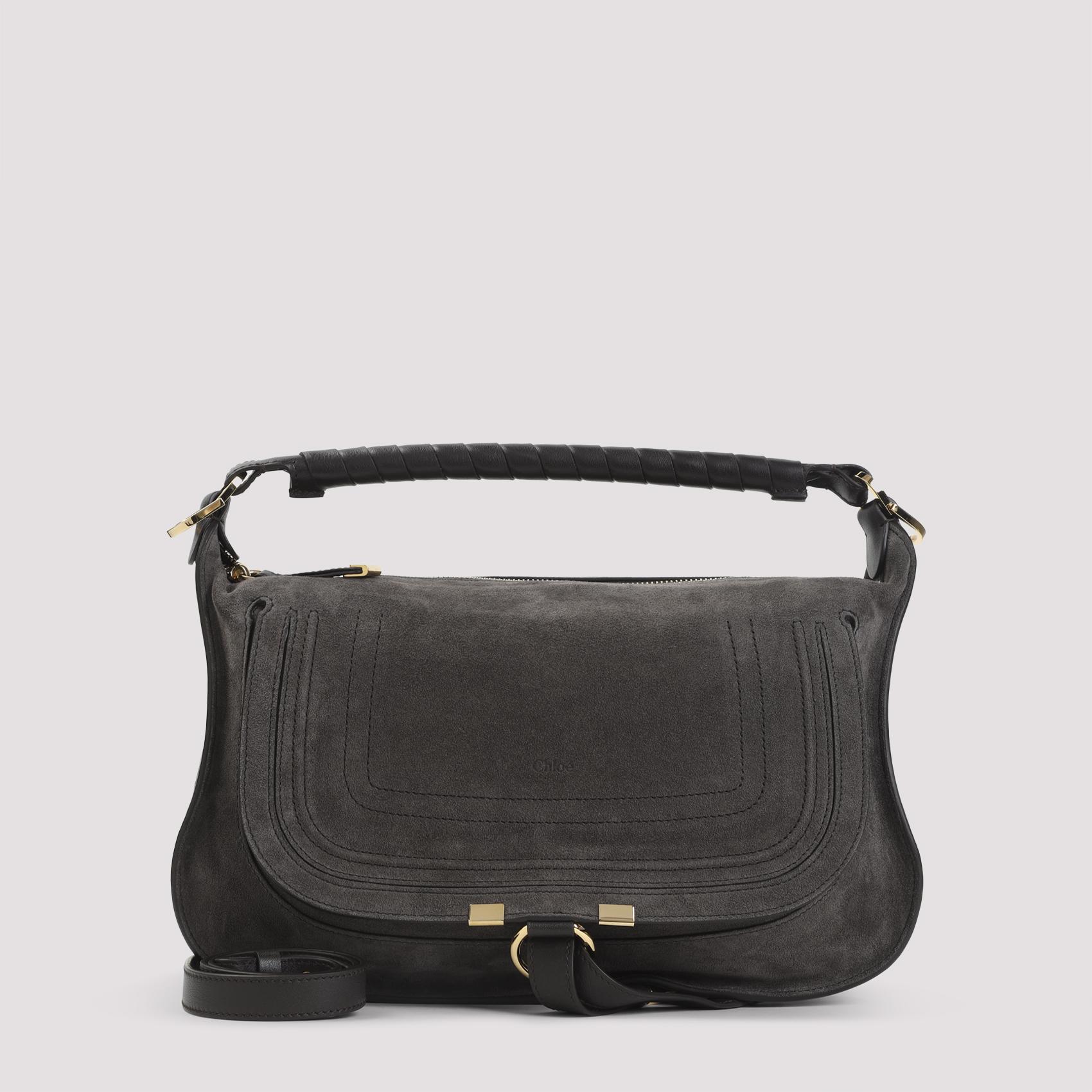 chloé marcie bag brown - women