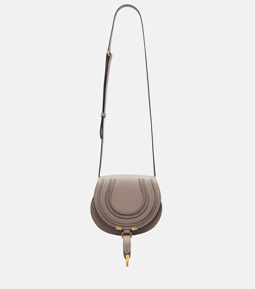 chloé marcie small leather crossbody bag
