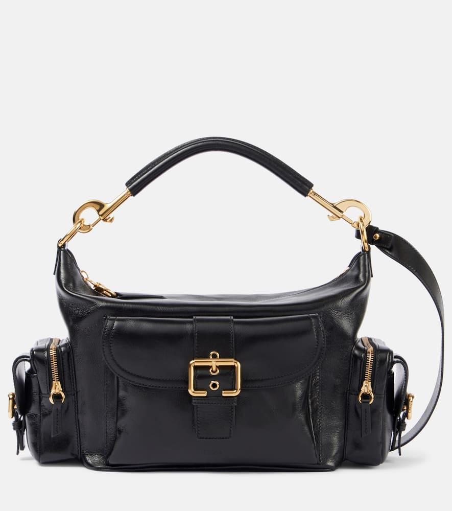 chloé medium leather camera bag