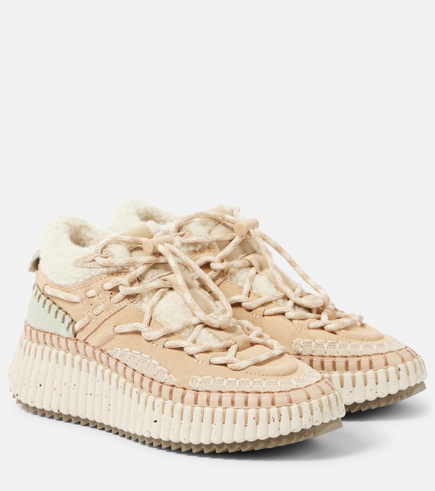 chloé nama shearling