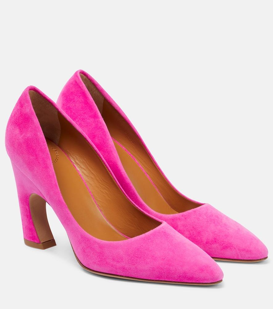 chloé oli suede pumps