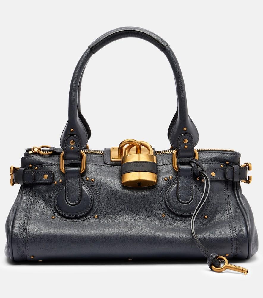 chloé paddington leather shoulder bag