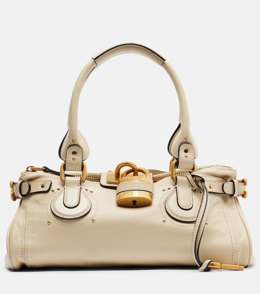 chloé paddington leather shoulder bag