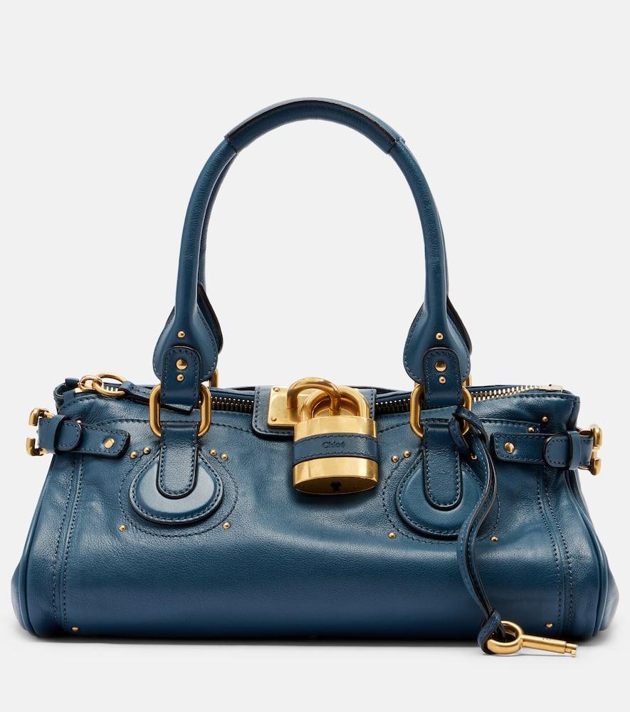 chloé paddington leather shoulder bag