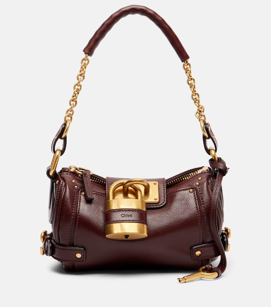 chloé paddington small leather shoulder bag