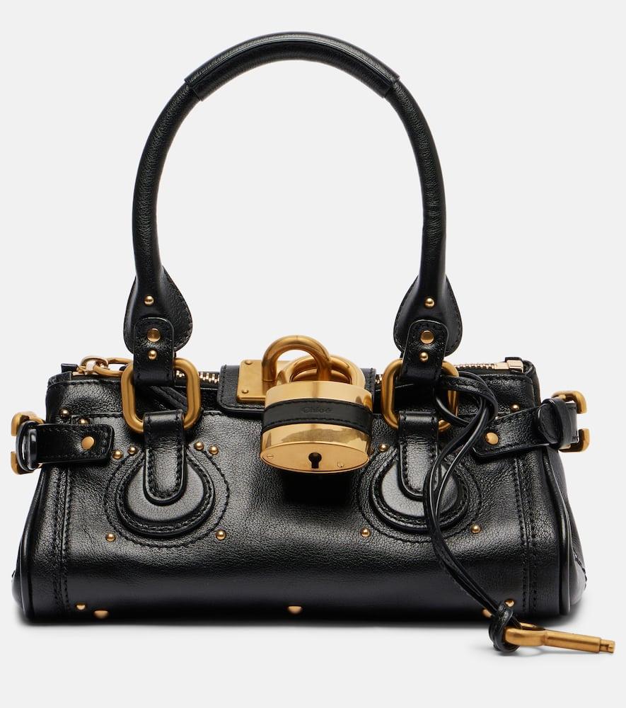 chloé paddington small leather shoulder bag