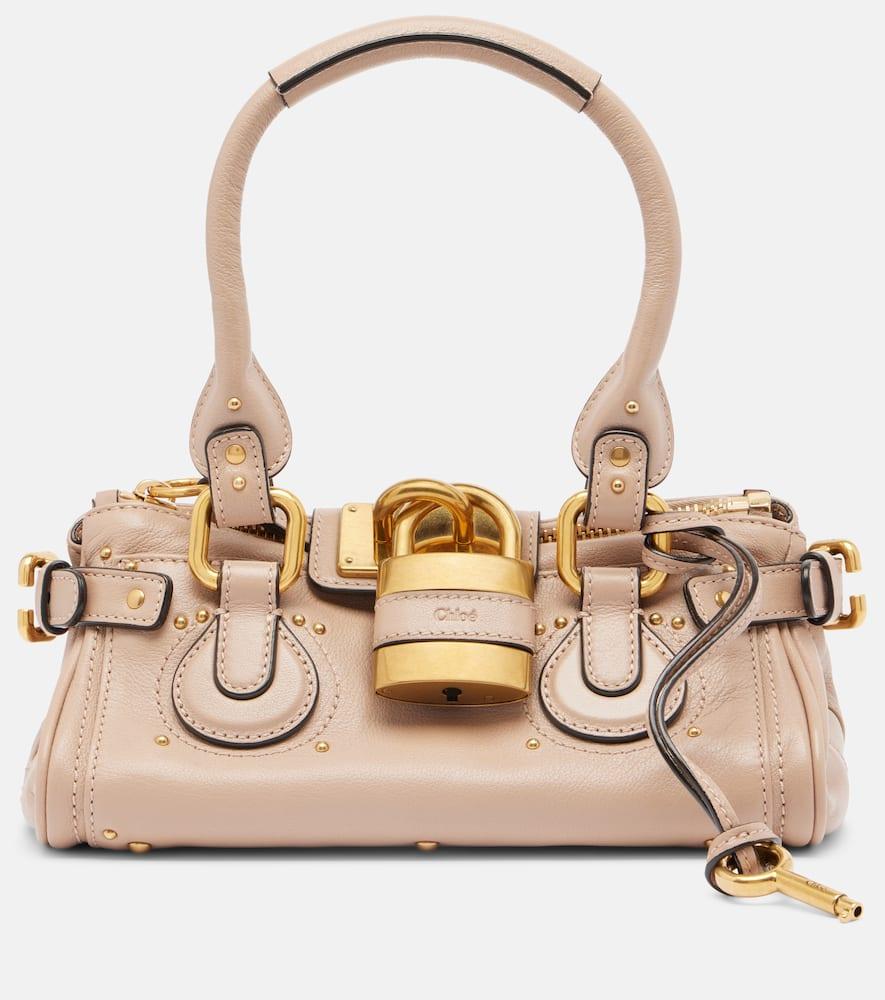 chloé paddington small leather shoulder bag