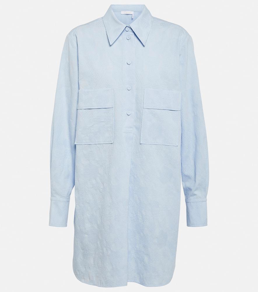 chloé renaissance pique jacquard shirt