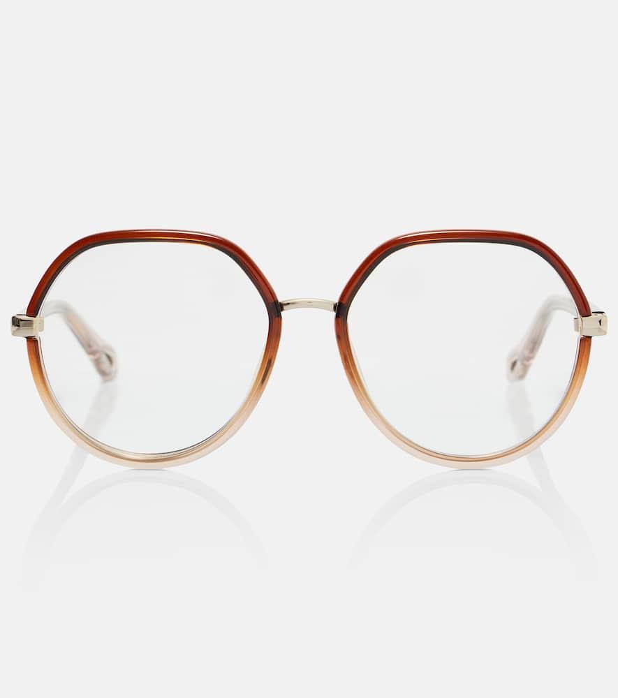 chloé round glasses