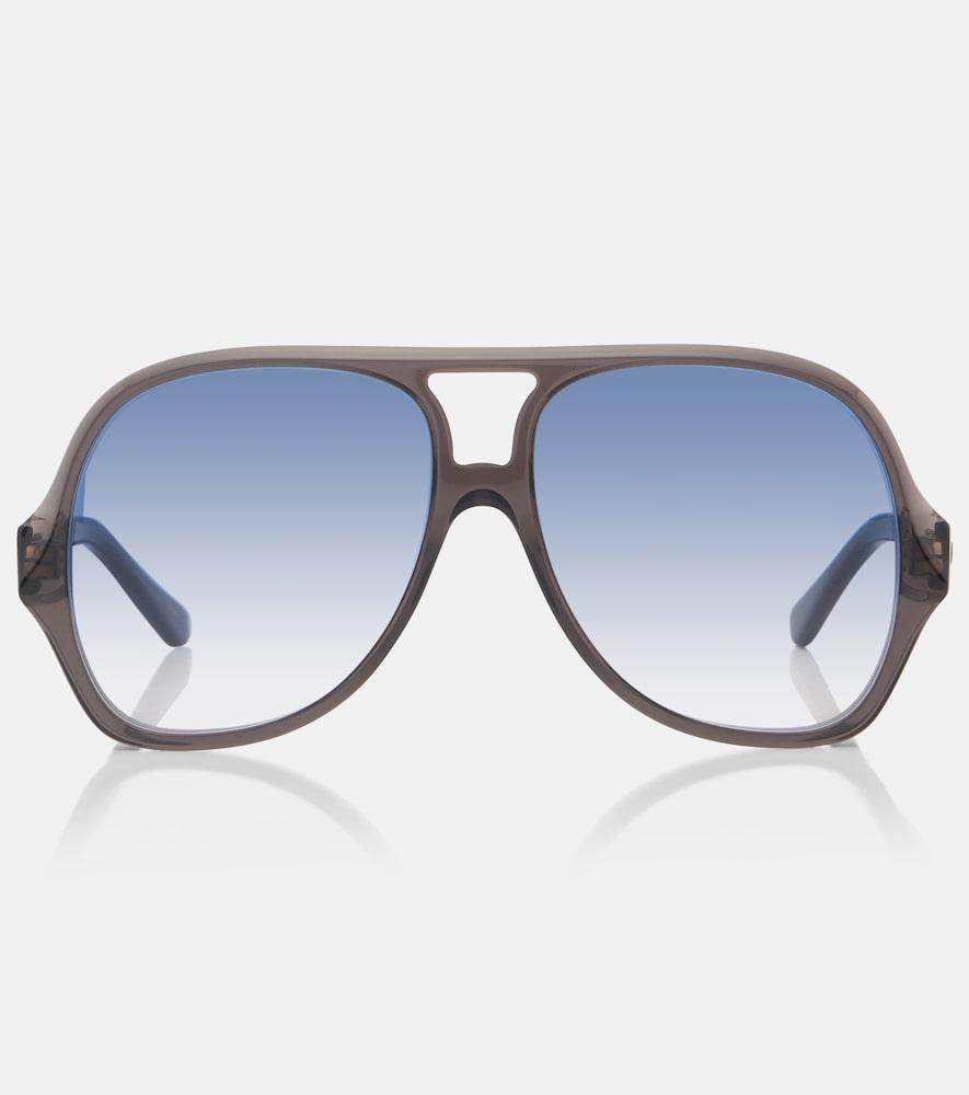 chloé salomé aviator sunglasses