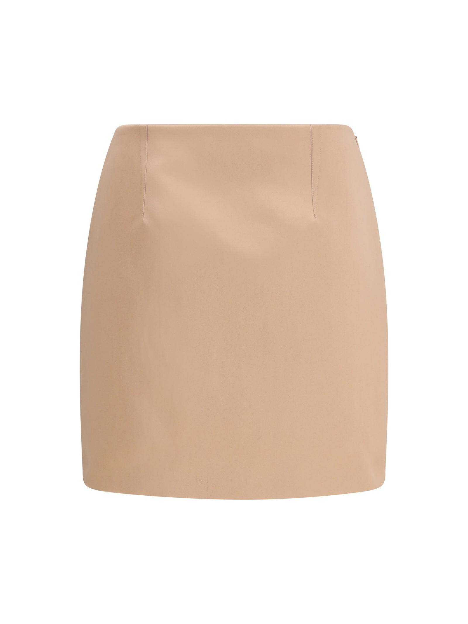 chloé satin skirt