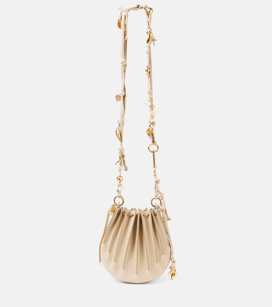 chloé sea treasures leather crossbody bag