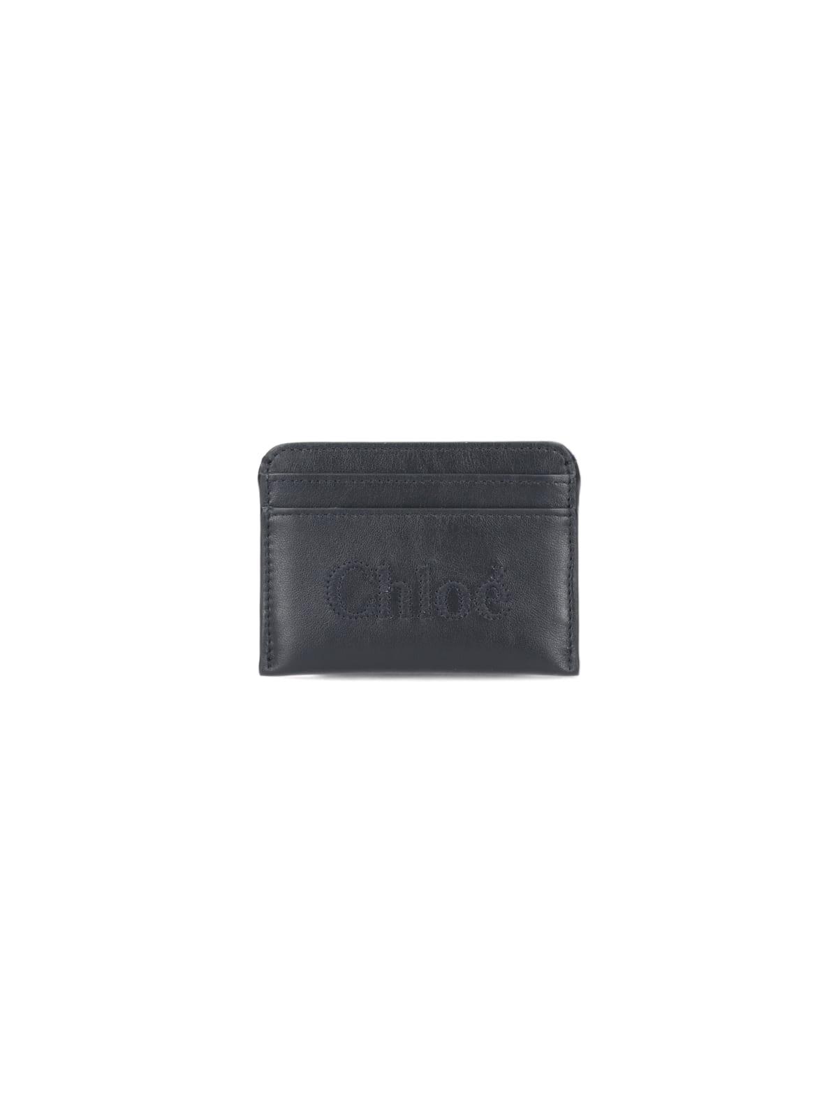 chloé sense card holder