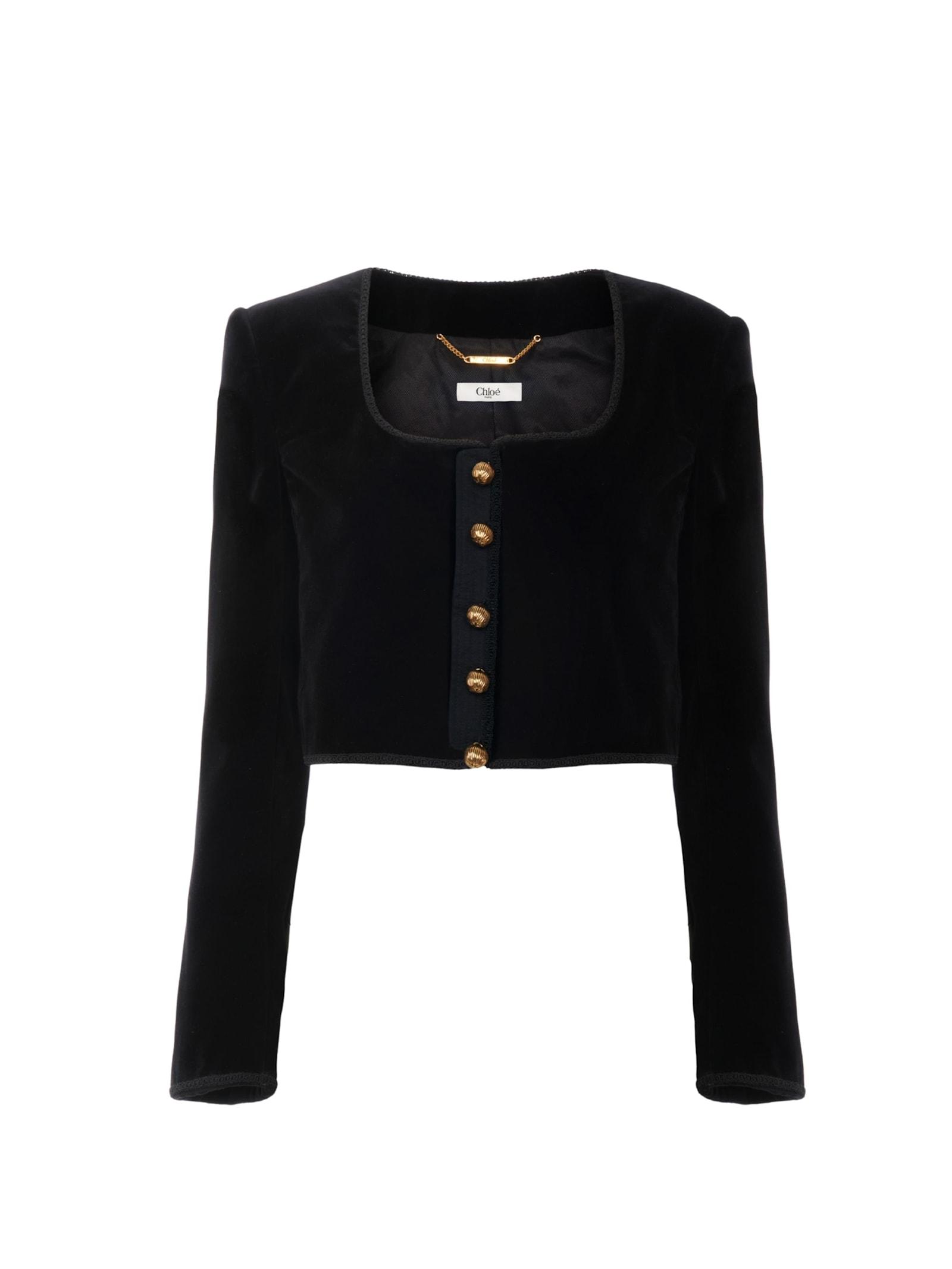 chloé short spencer jacket