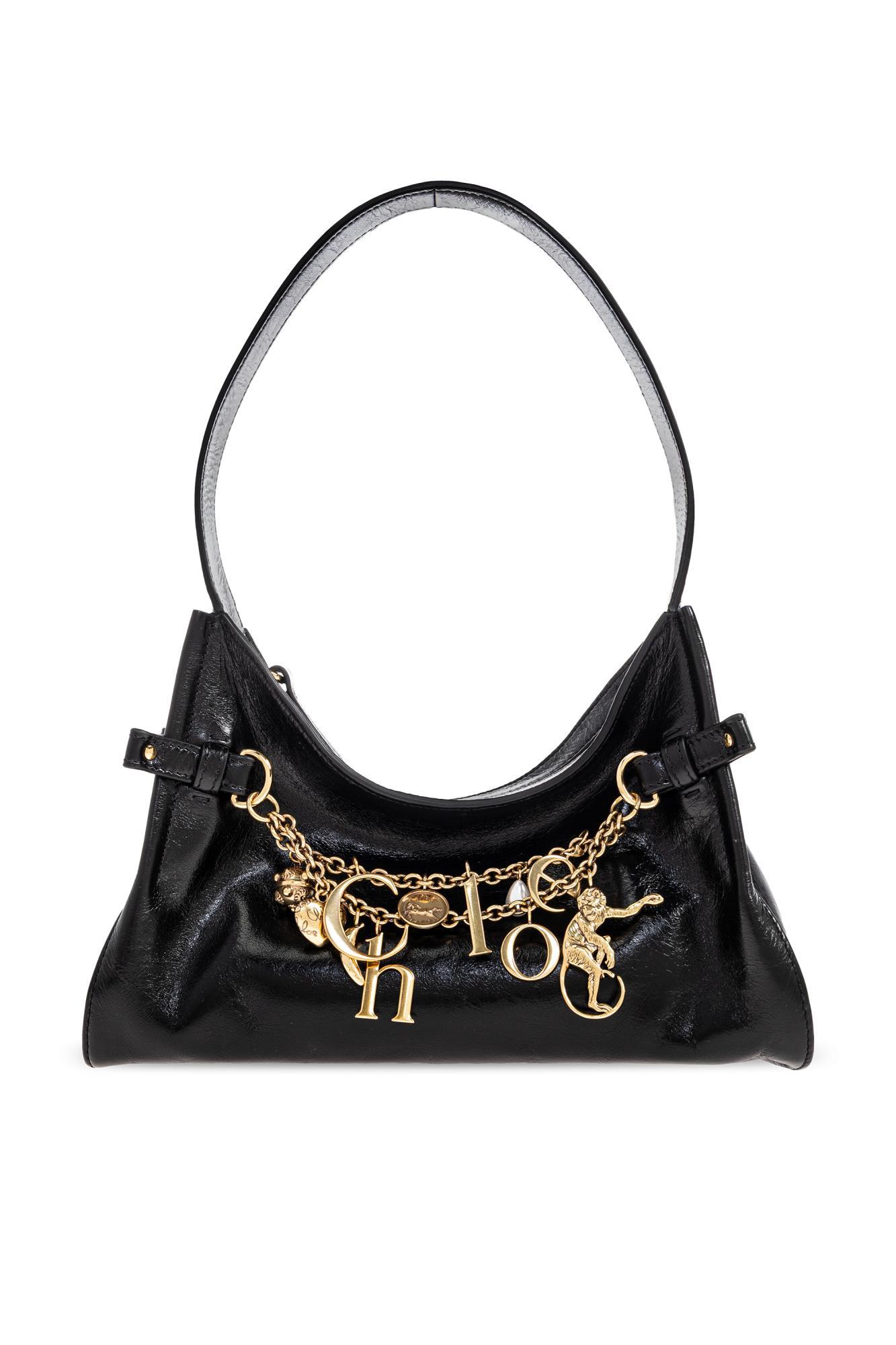 chloé shoulder bag charms