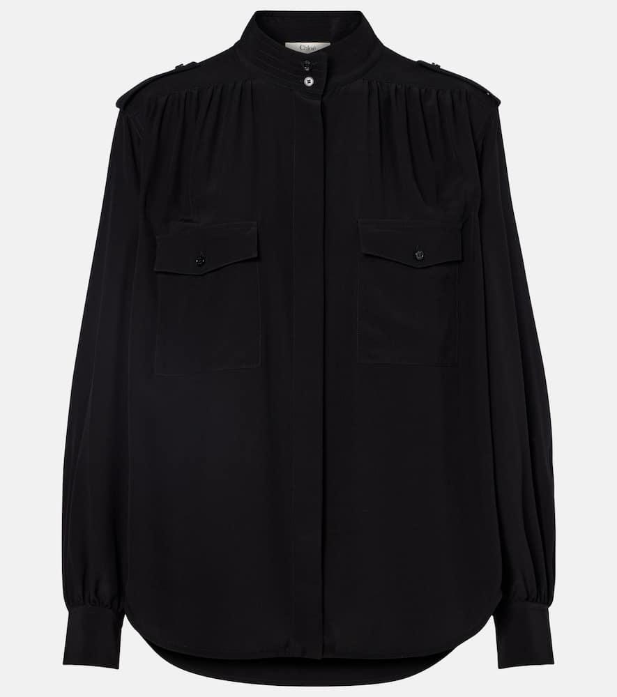 chloé silk shirt