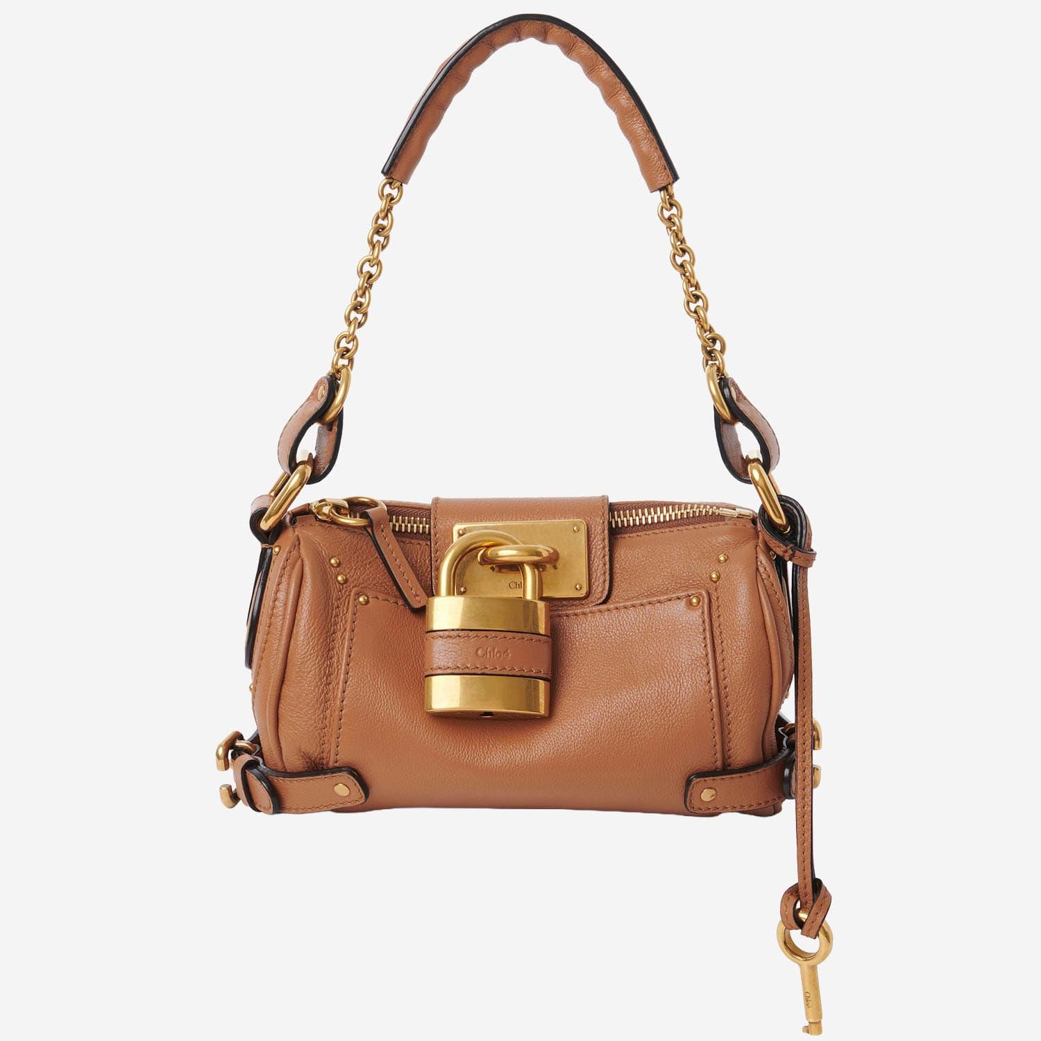 chloé small paddington leather bag