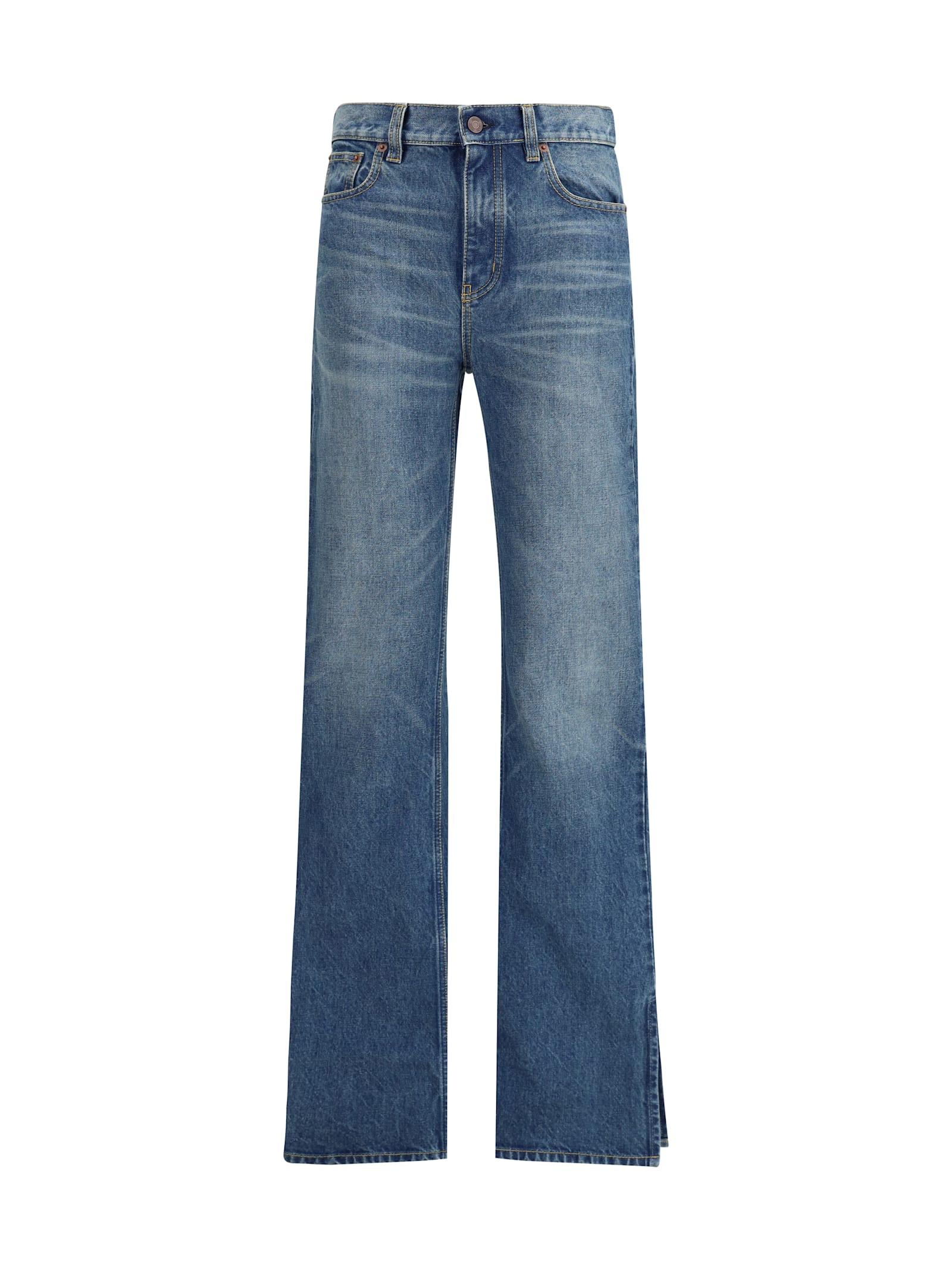 chloé straight-leg denim jeans