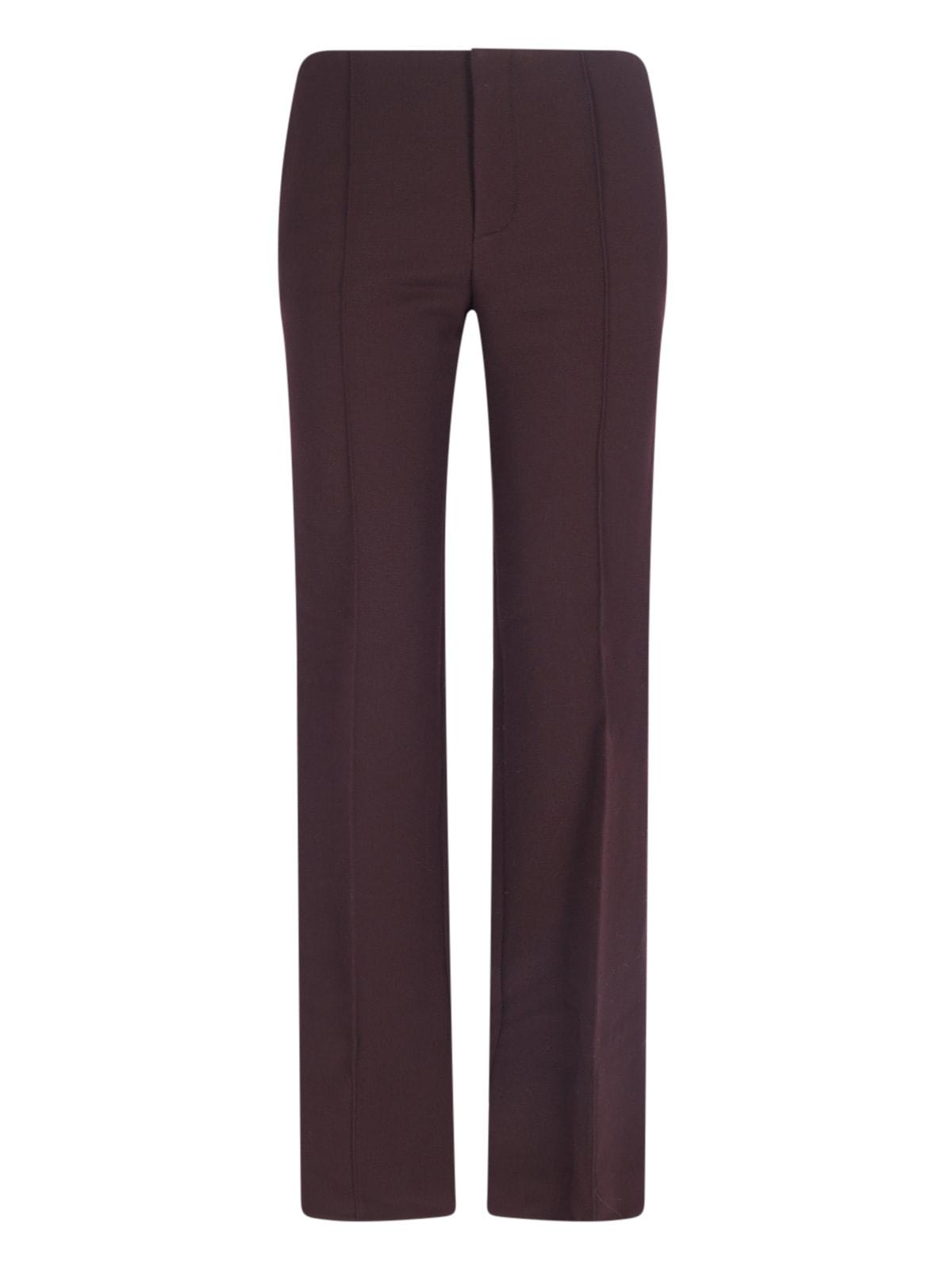 chloé straight pants