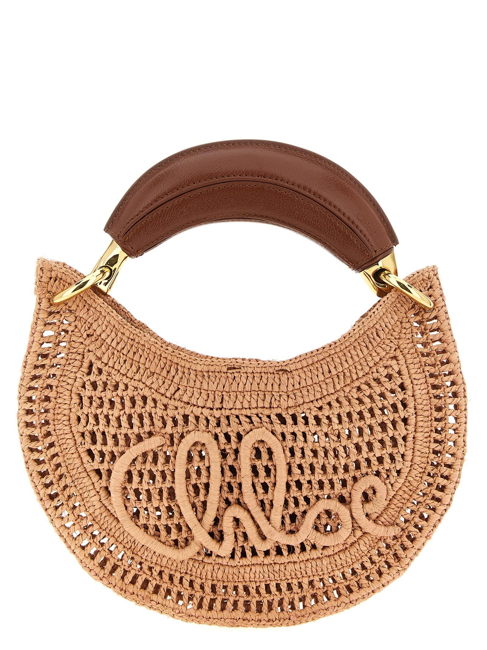chloé summer banana mini handbag