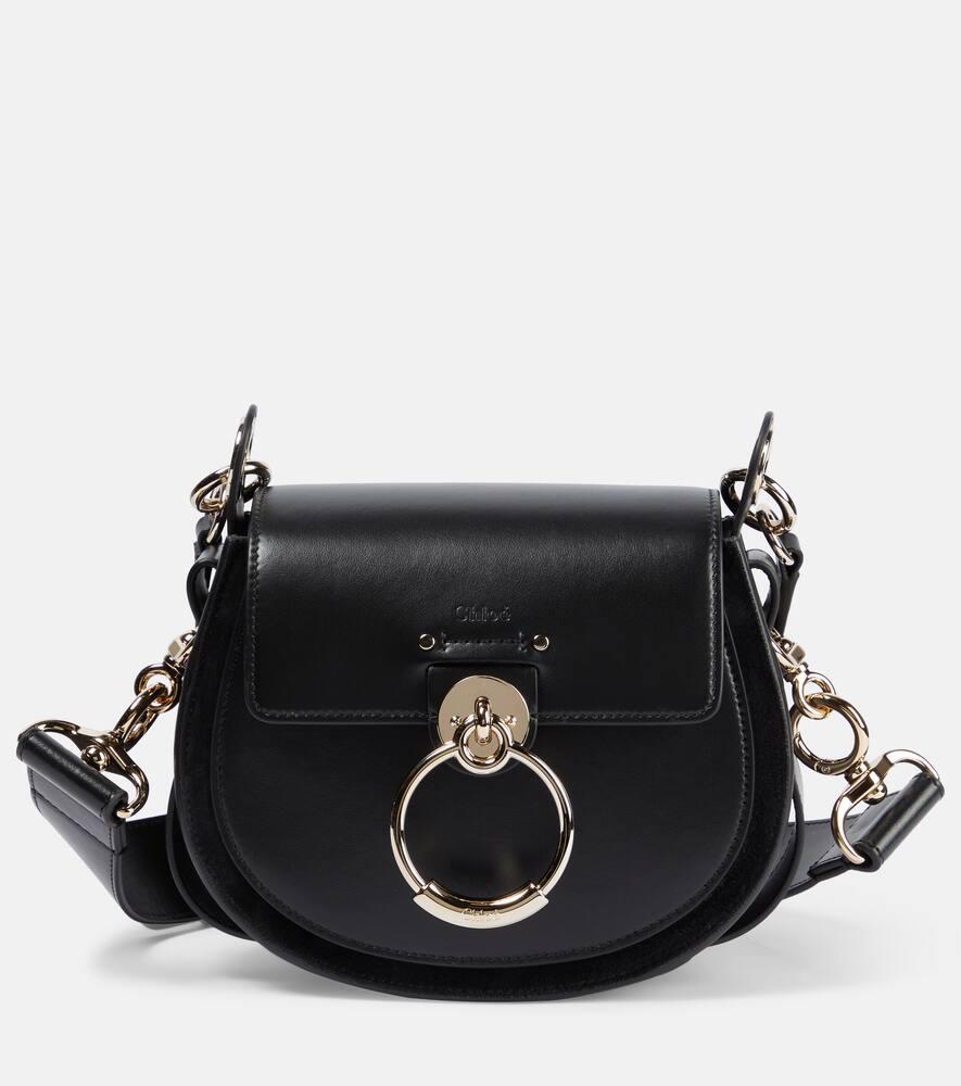 chloé tess small leather shoulder bag