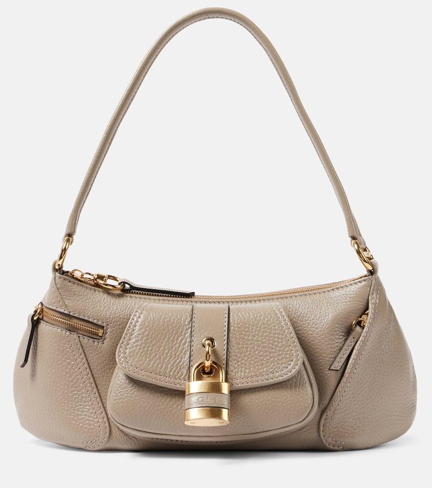 chloé the 99 leather shoulder bag