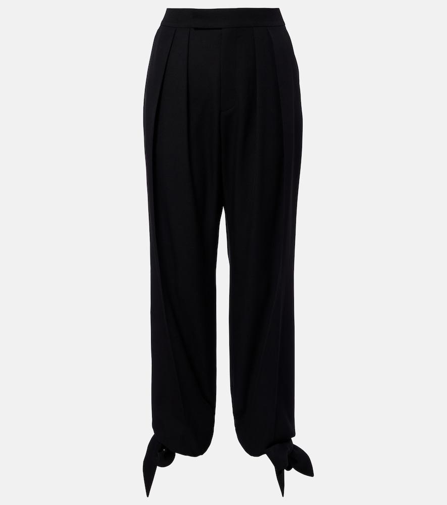 chloé virgin wool balloon pants