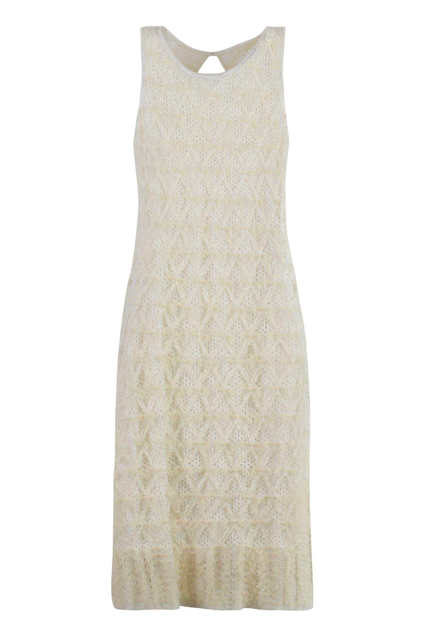 chloé viscose dress